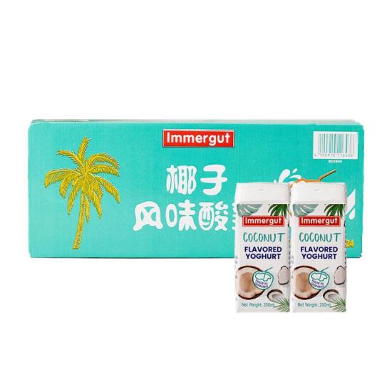 IMMERGUT 椰子风味酸乳  200ml*24