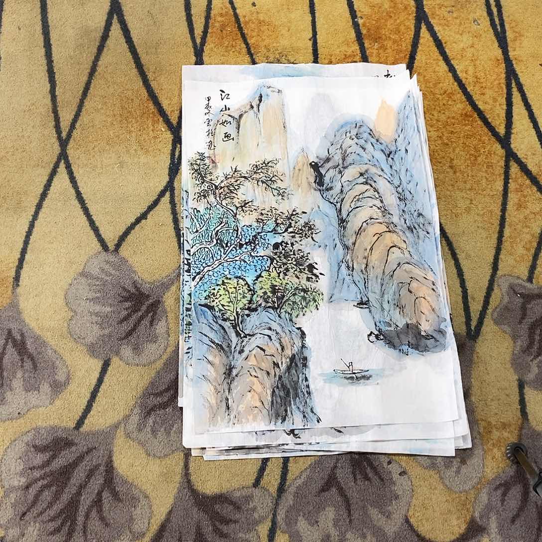国画全****墙平价版书画李云驻45/68