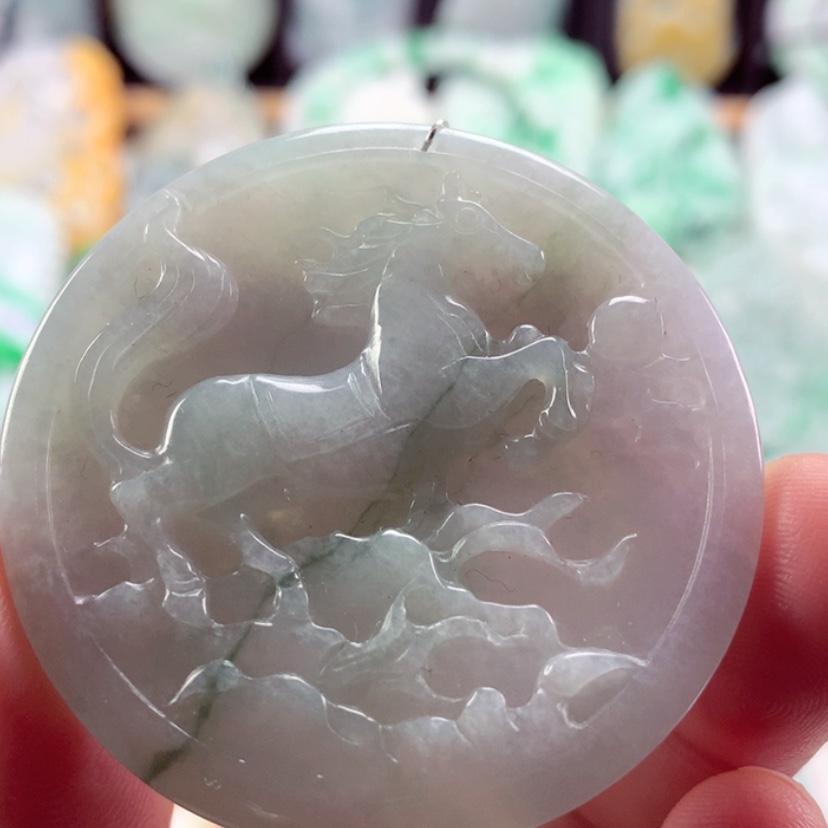 【闪购商品】翡翠吊坠(不含链)未镶嵌