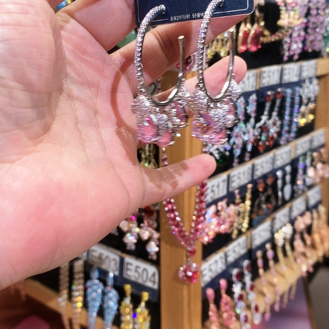【闪购商品】纯铜925银锆石施*