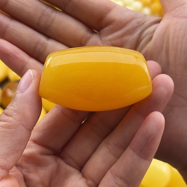 琥珀裸石未镶嵌琥珀蜜蜡