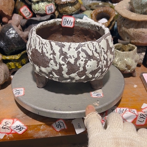 粗陶花盆制作就这样