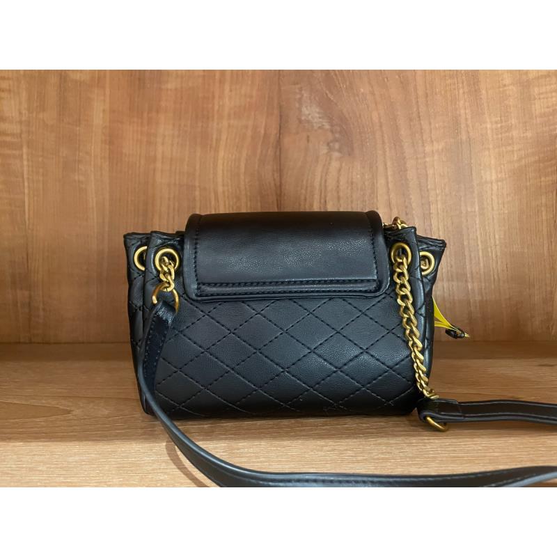 HIRMRIS手工真皮包550555-黑  小翻盖塔阳黑色