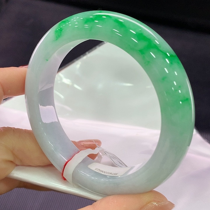 翡翠手镯未镶嵌正圈58.8