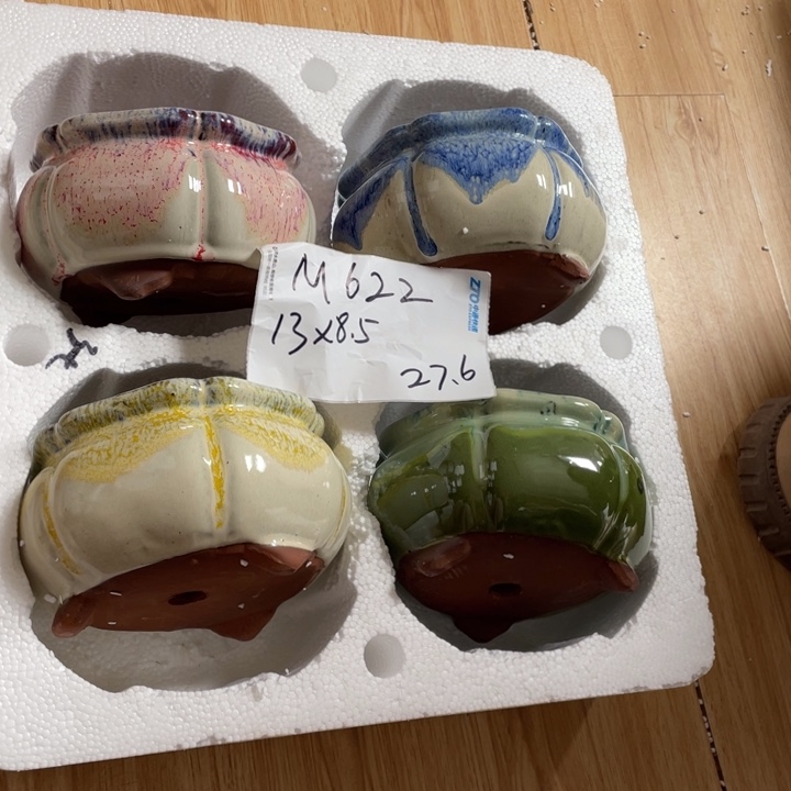 粗陶多肉花盆微瑕622