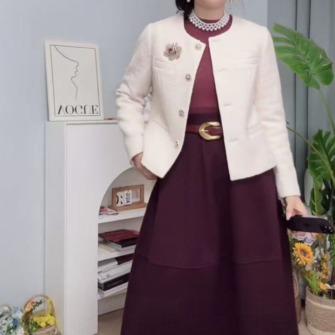 【红姐推荐】雅·厚款显瘦花苞裙半身裙