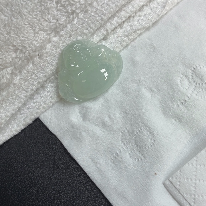 翡翠未镶嵌颈饰翡翠天然A货佛公