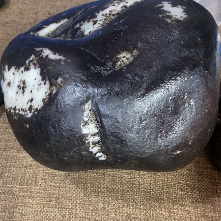 和田玉未镶嵌挂件E***F