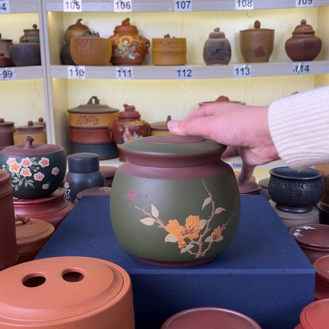 紫砂茶叶罐茶叶罐