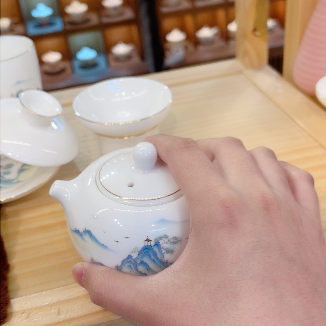 杯羊脂玉瓷羊脂玉瓷