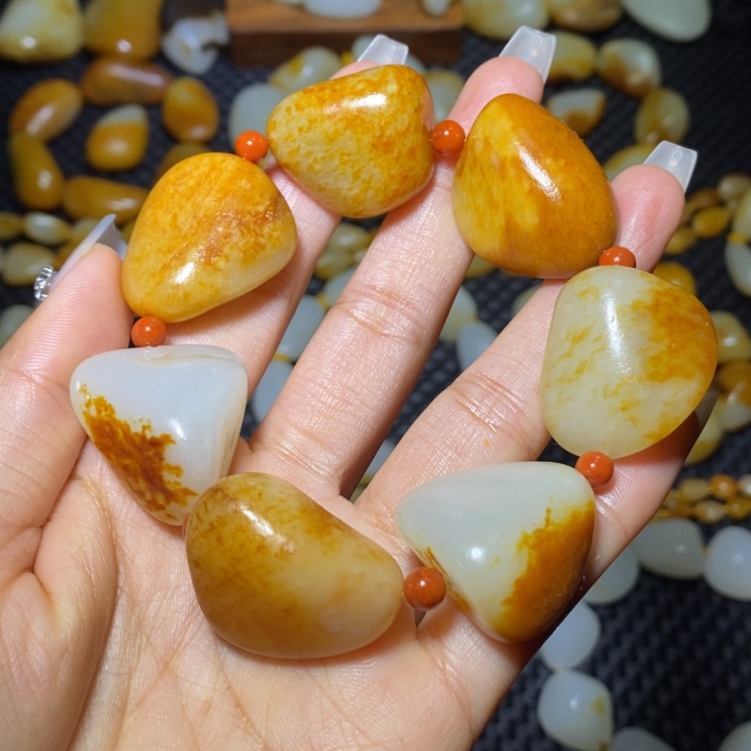 和田玉手链未镶嵌