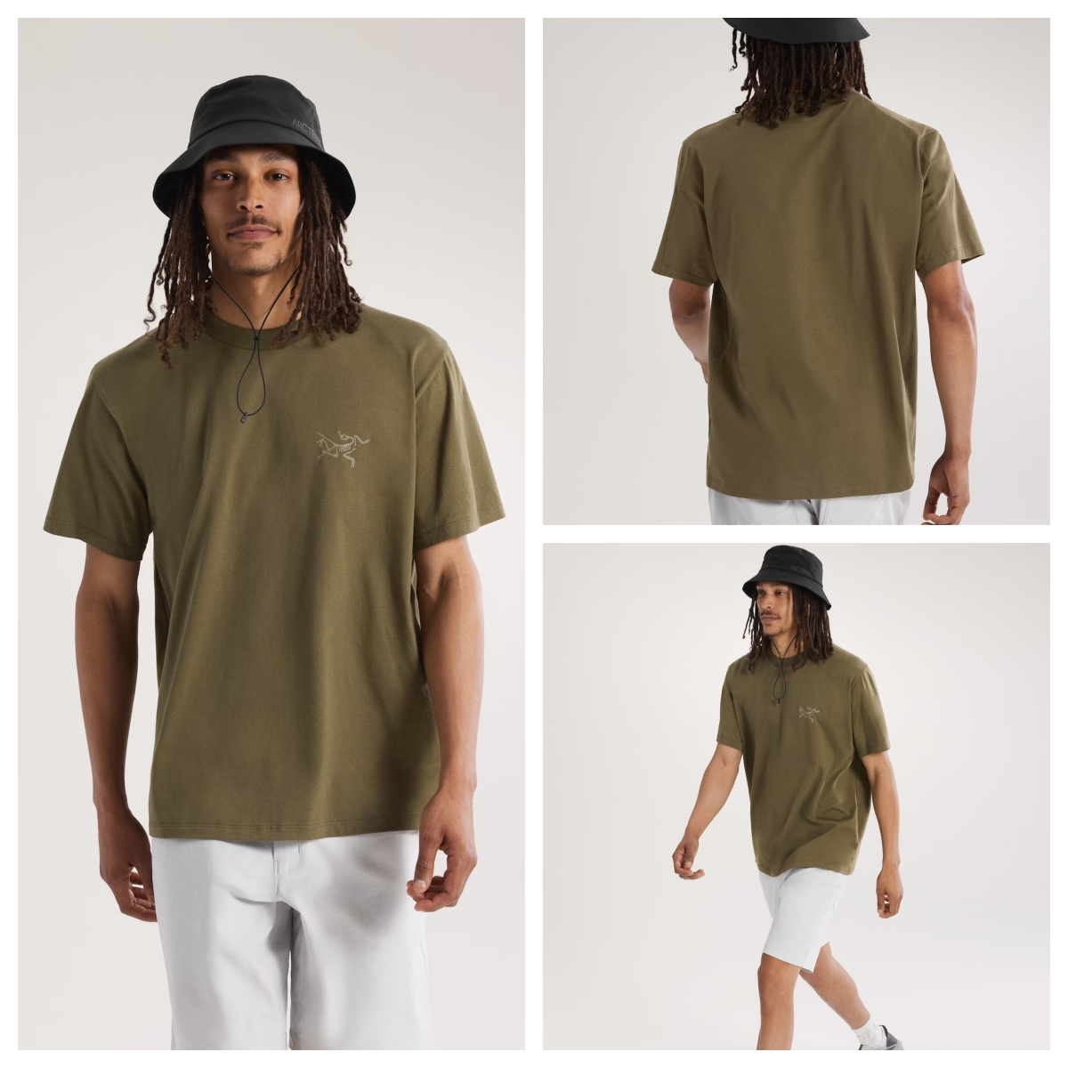 【Arcteryx|始祖鸟】Kragg SL 25年新款160gsm长绒棉柔软透气短袖