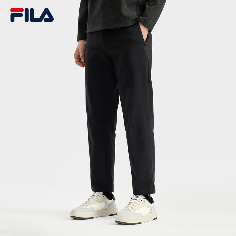 Fila/斐乐【BLUE冬季优雅商务长裤】保暖舒适弹力运动裤F11M542604F