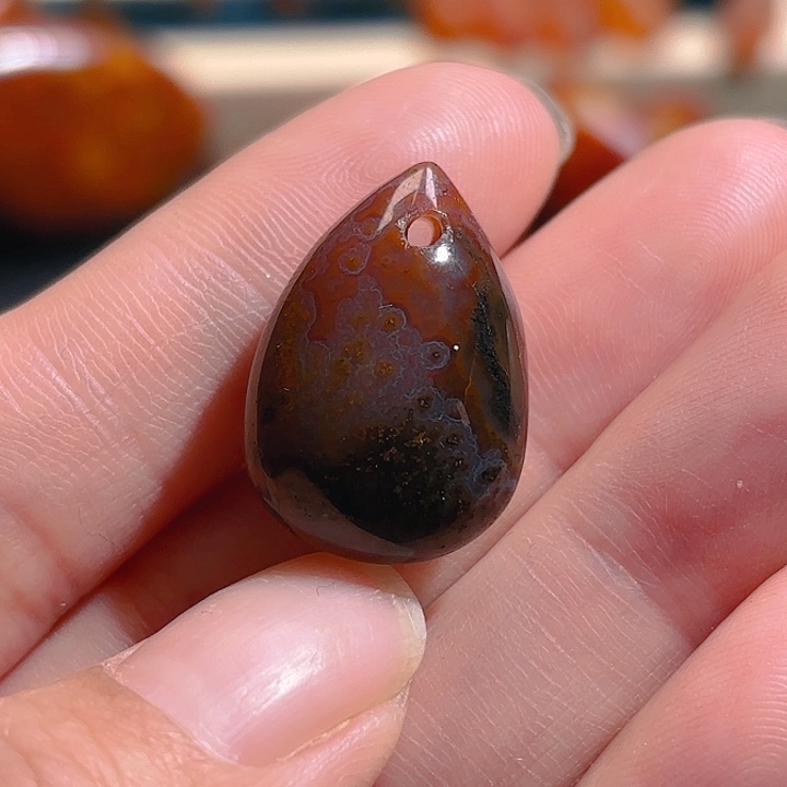 玛瑙/玉髓吊坠(不含链)未镶嵌