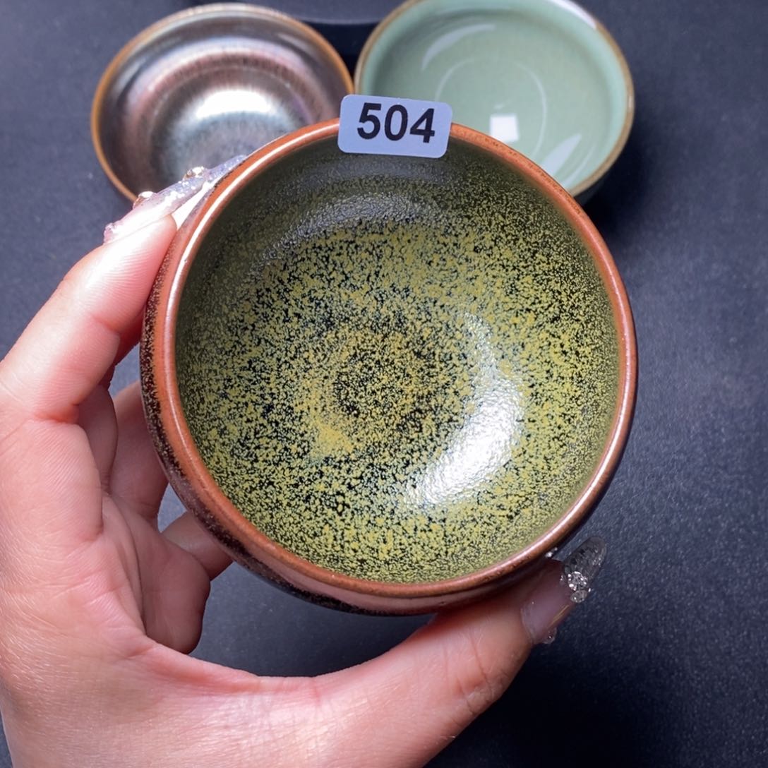 茶盏建窑建盏主人杯504