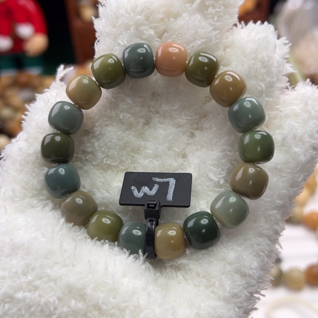 菩提根/象牙果手串卡12桶珠微瑕7