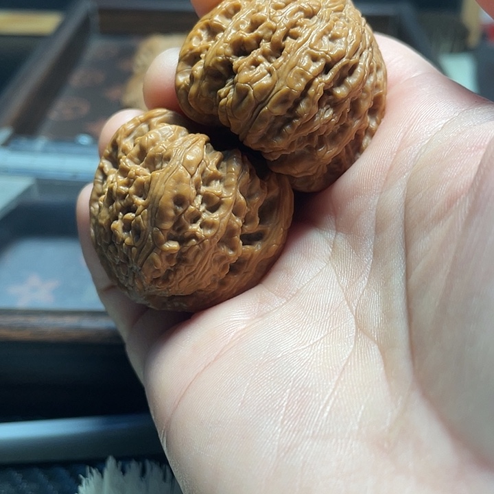 吊坠文玩核桃密文