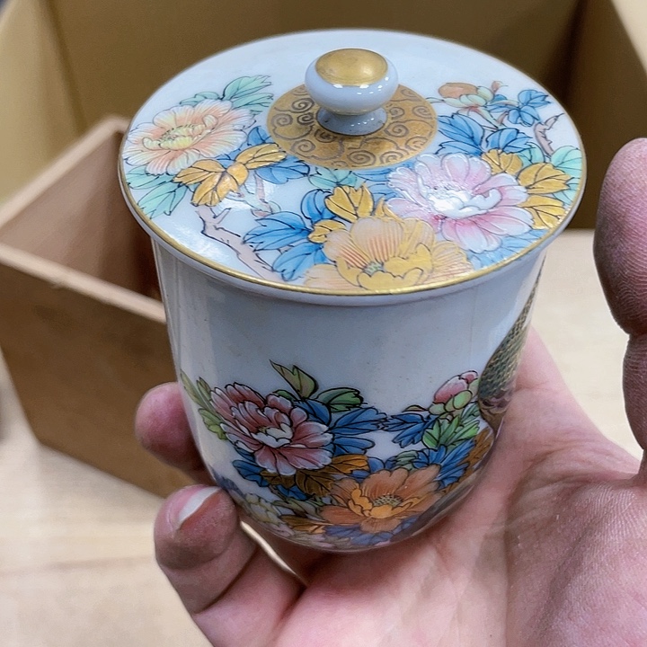 瓷片瓷制作工艺品摆件