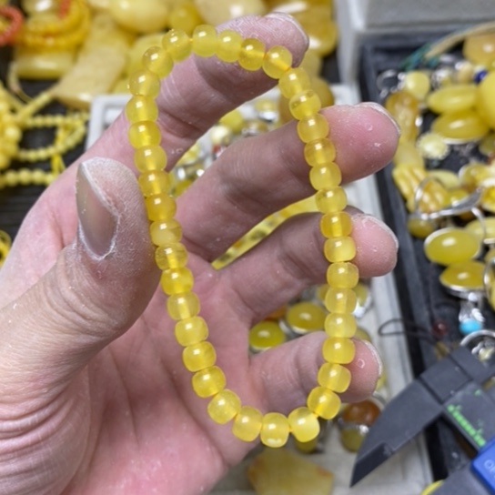 蜜蜡裸石未镶嵌多样性发货