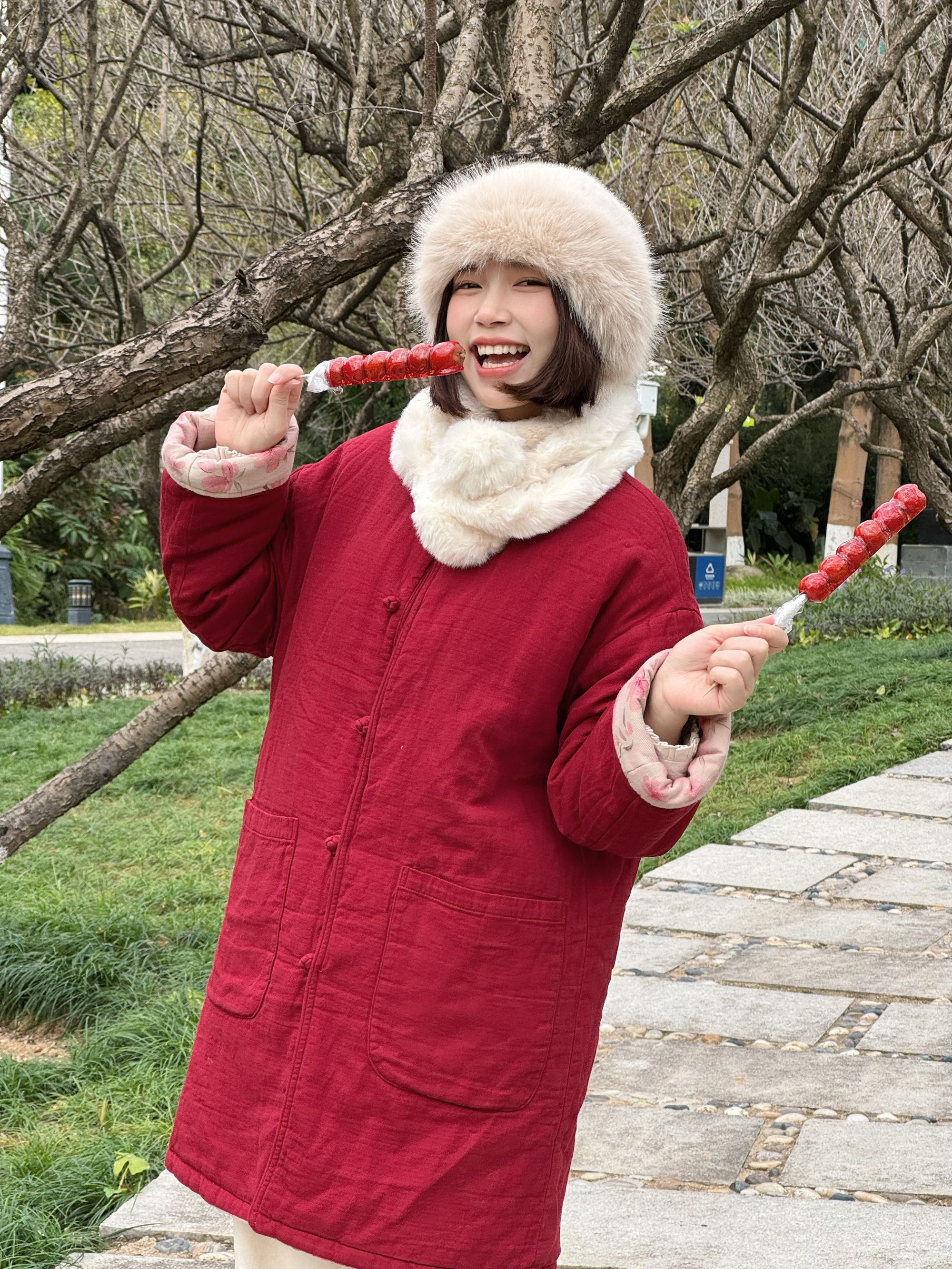 [李李原创] 本命拜年必入！！新中式国风双面棉服