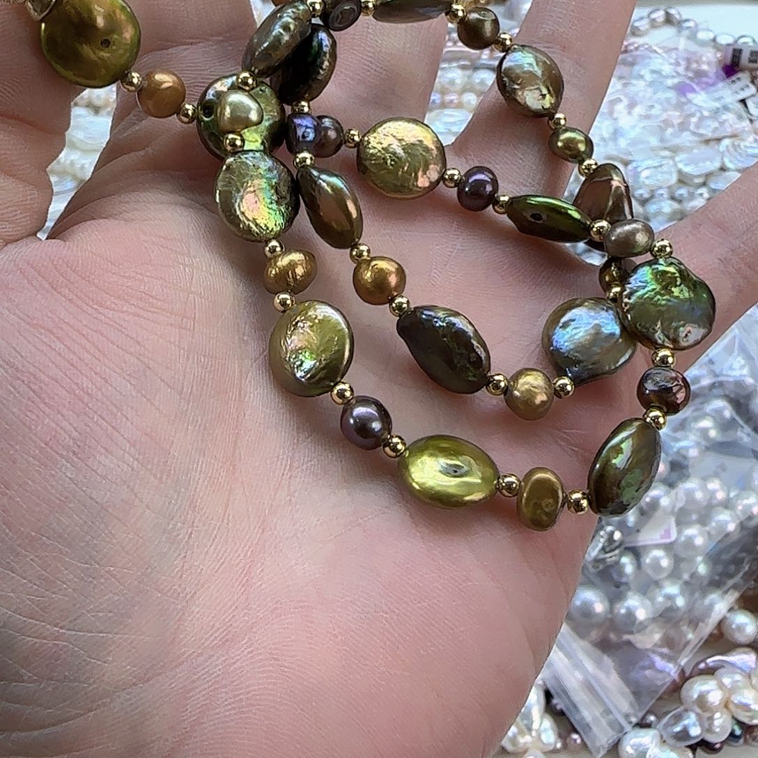 银S925镶嵌284淡水珍珠