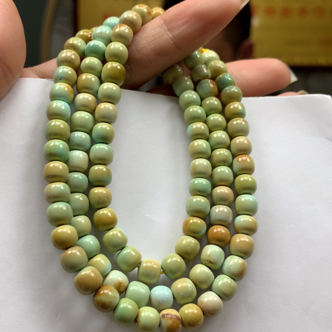 绿松石长链未镶嵌