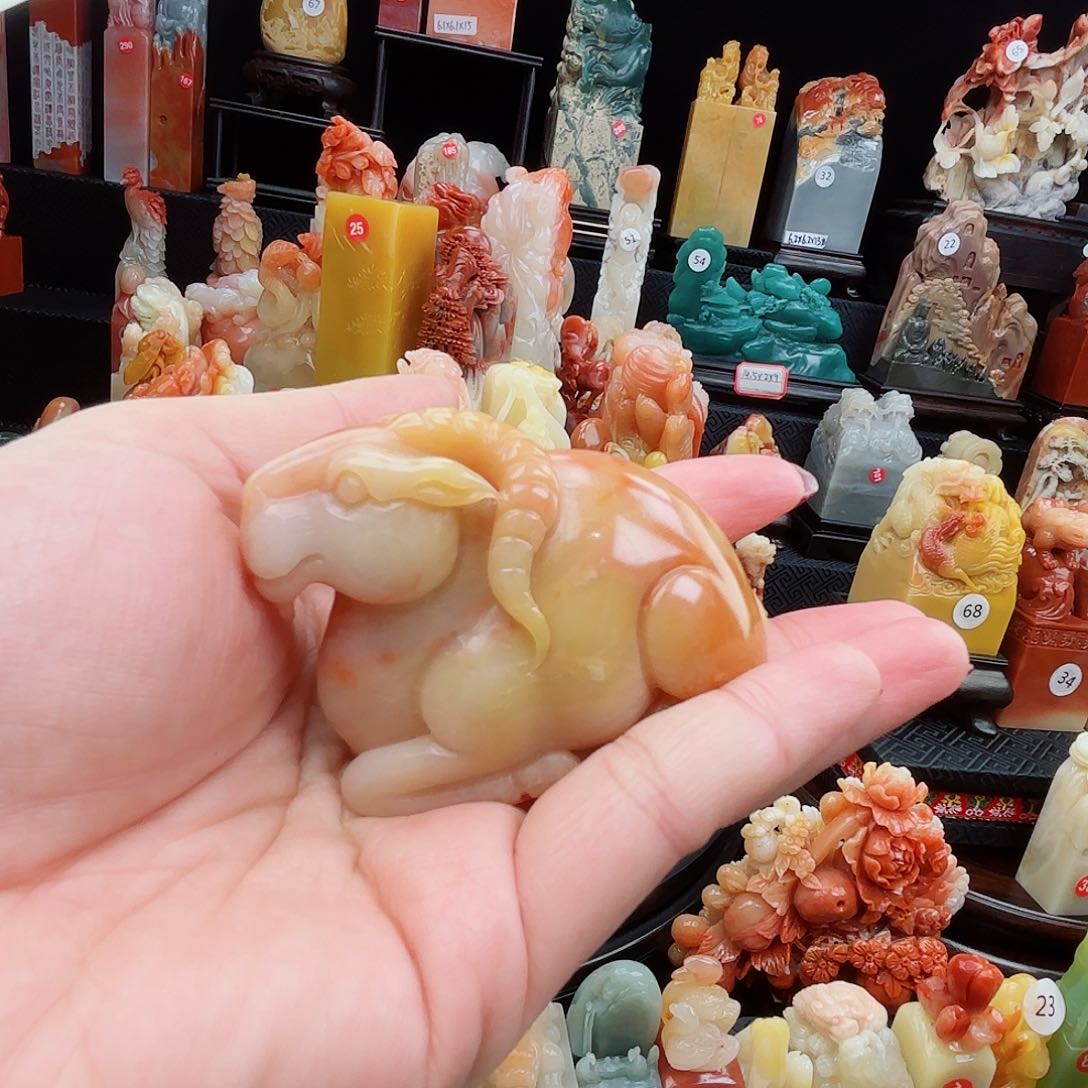 寿山石印石寿山石印章