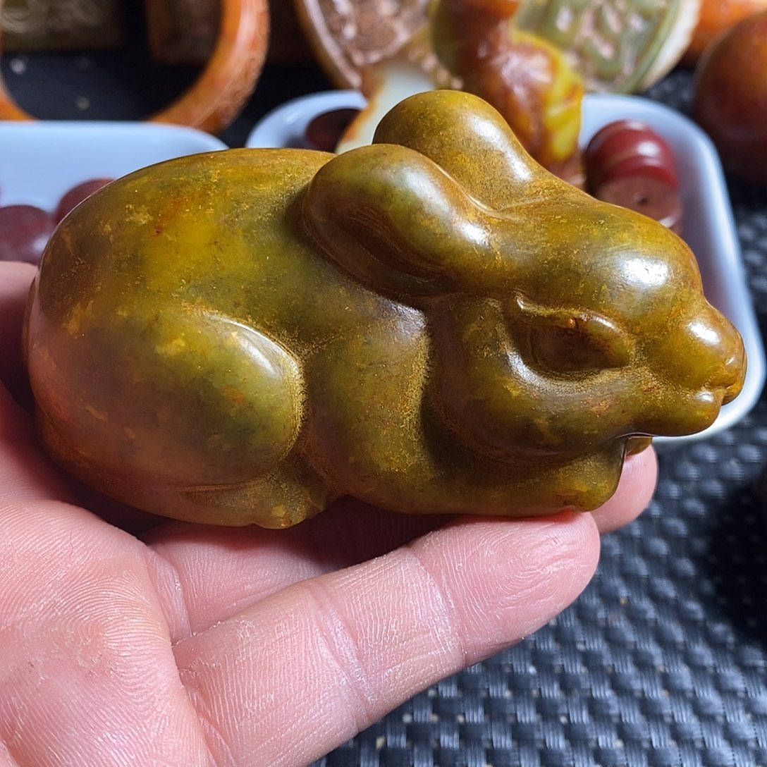 蛇纹石玉合金颈饰