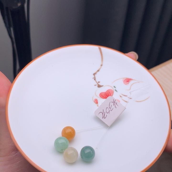 翡翠未镶嵌手链翡翠y2504 卡7.8