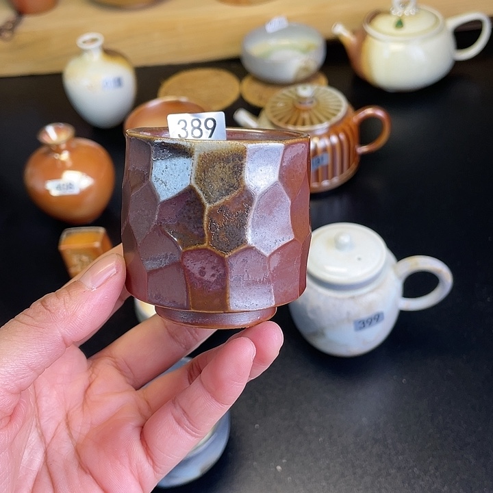 燃薪柴烧茶器主人杯