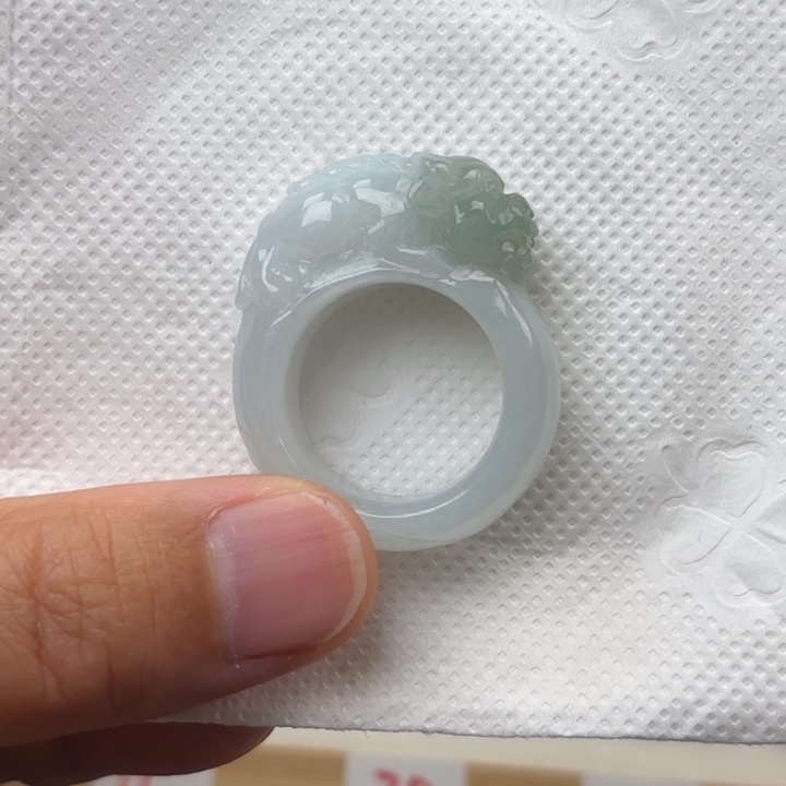 翡翠未镶嵌戒指港码21醒狮207