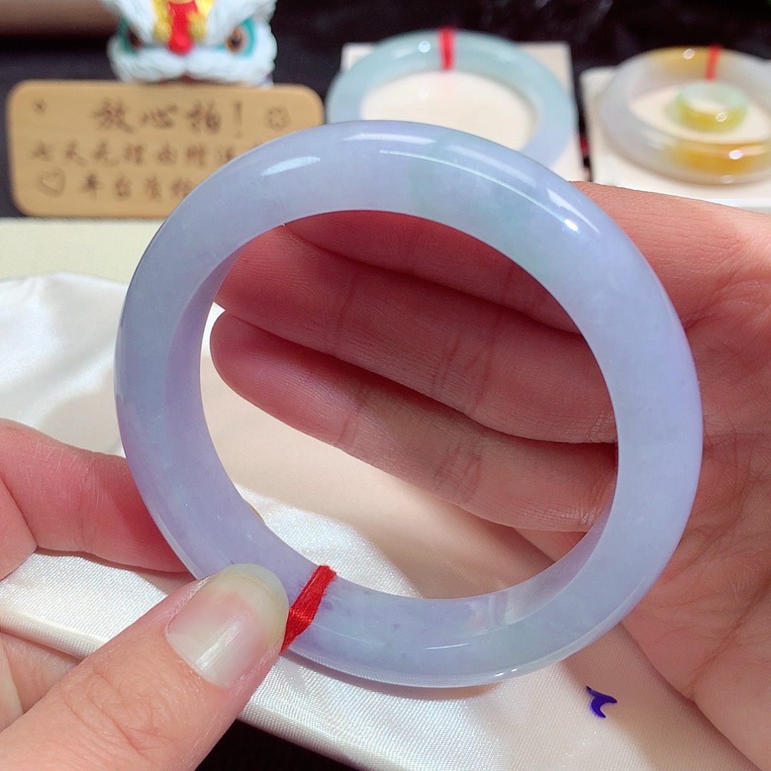 翡翠未镶嵌手镯112802