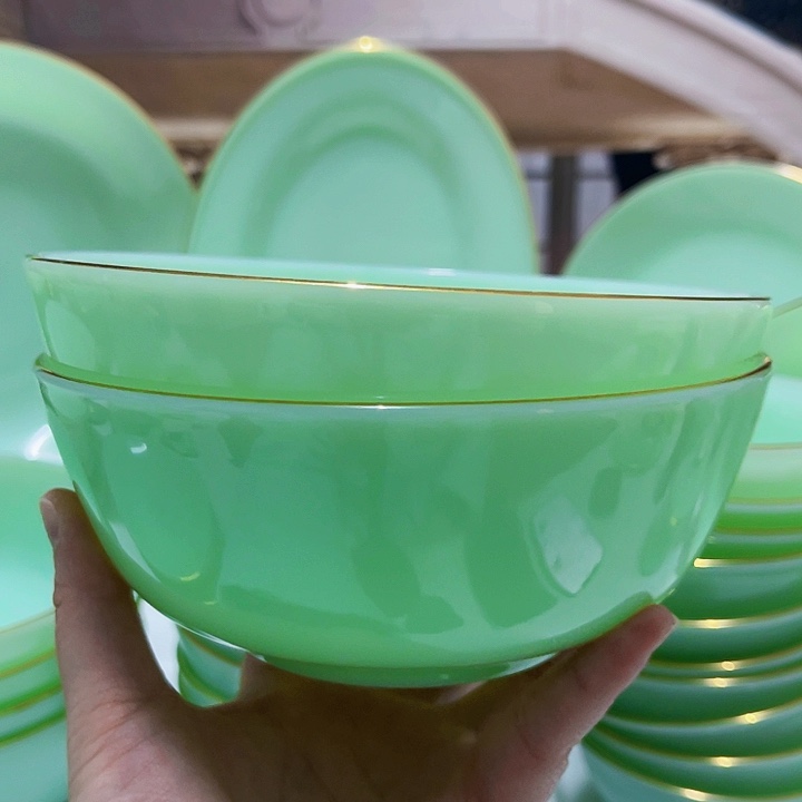 景德镇高端瓷器6.5面碗2个