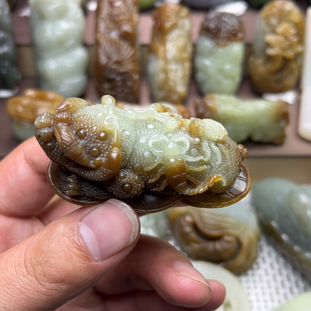 和田玉把件未镶嵌