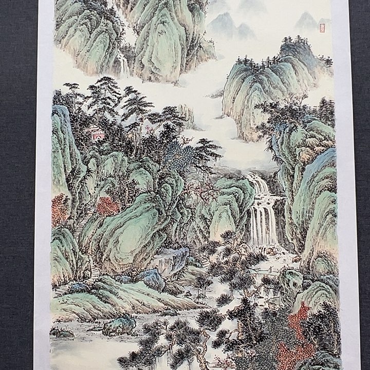 国画书画作品多次