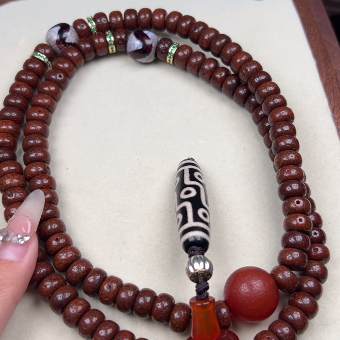 兰***通吊坠星月菩提星月