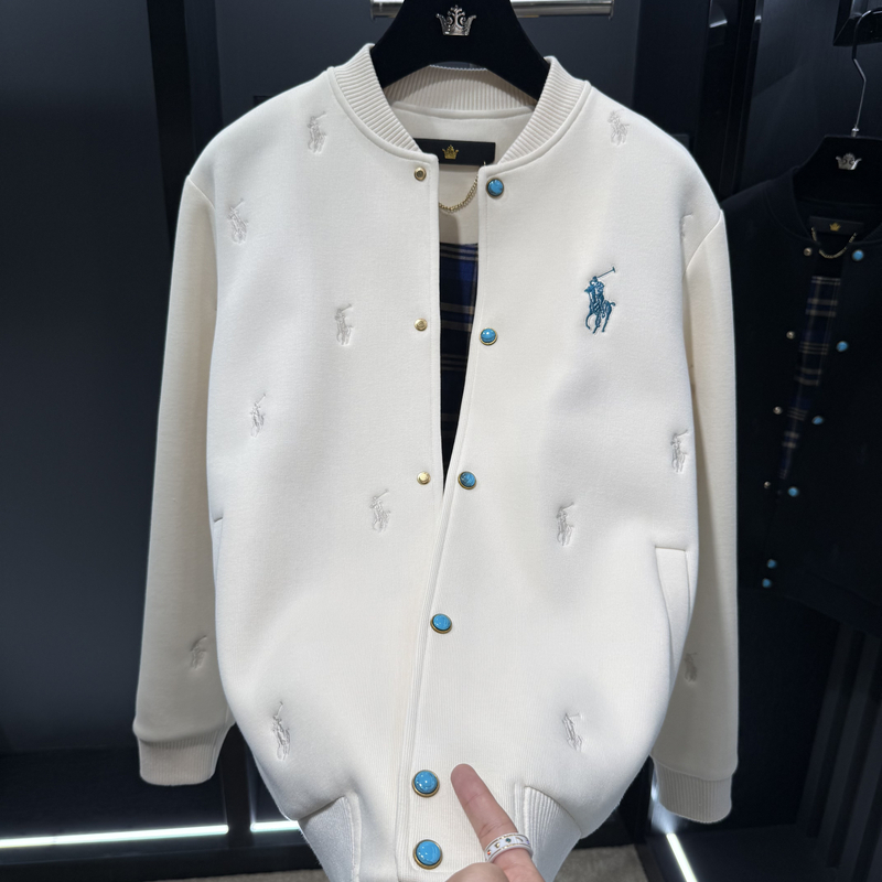赏【KK专属】2025年新款男女同款高奢重工棒球服外套（88865）