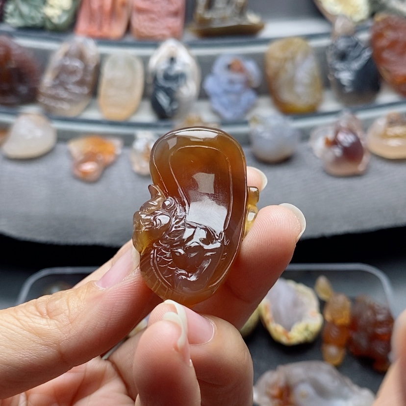 【闪购商品】未镶嵌吊坠定制玛瑙
