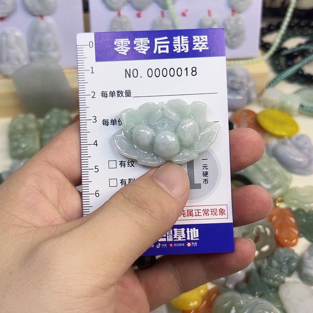 翡翠未镶嵌颈饰hhh