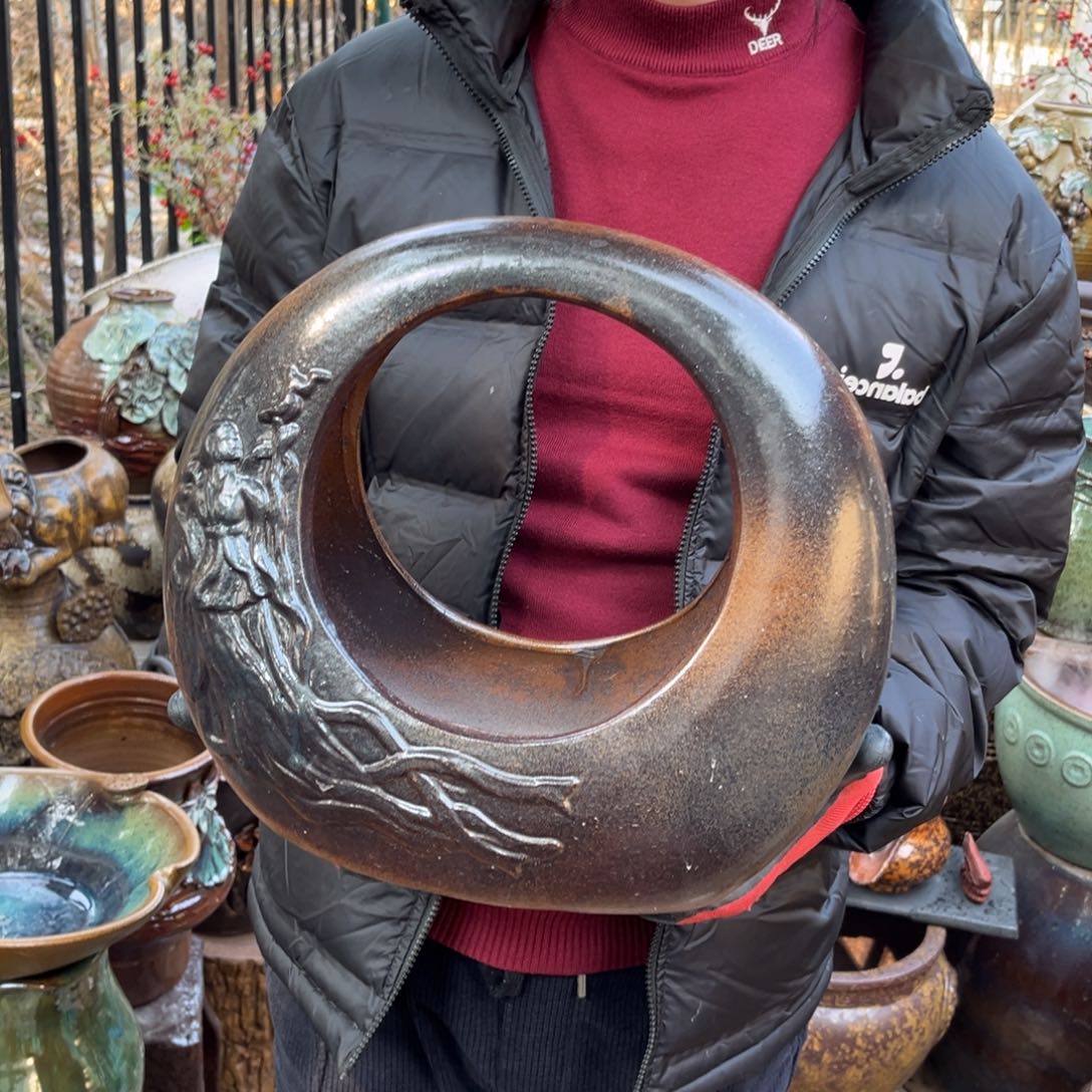 红陶高32口14无孔