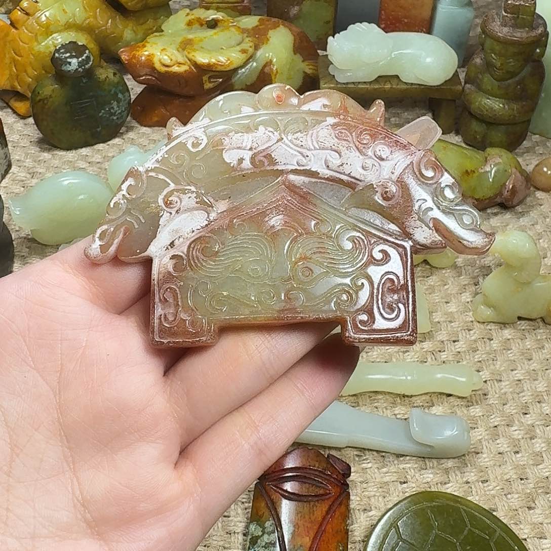 白玉菩提吊坠挂件
