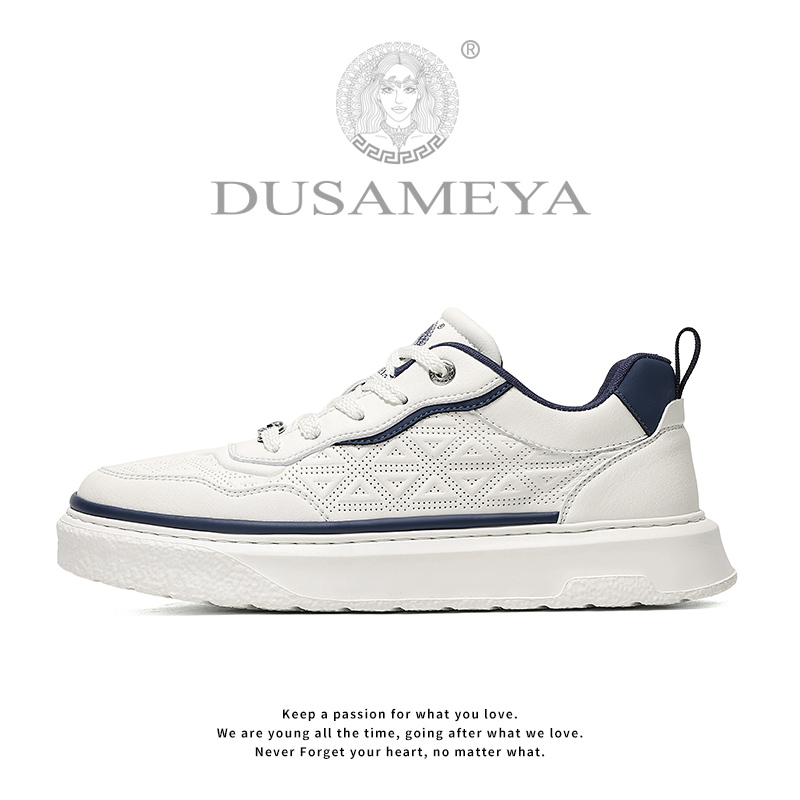 DUSAMEYA/杜莎米娅春夏新款高端奢品百搭时尚男鞋休闲运动鞋6726