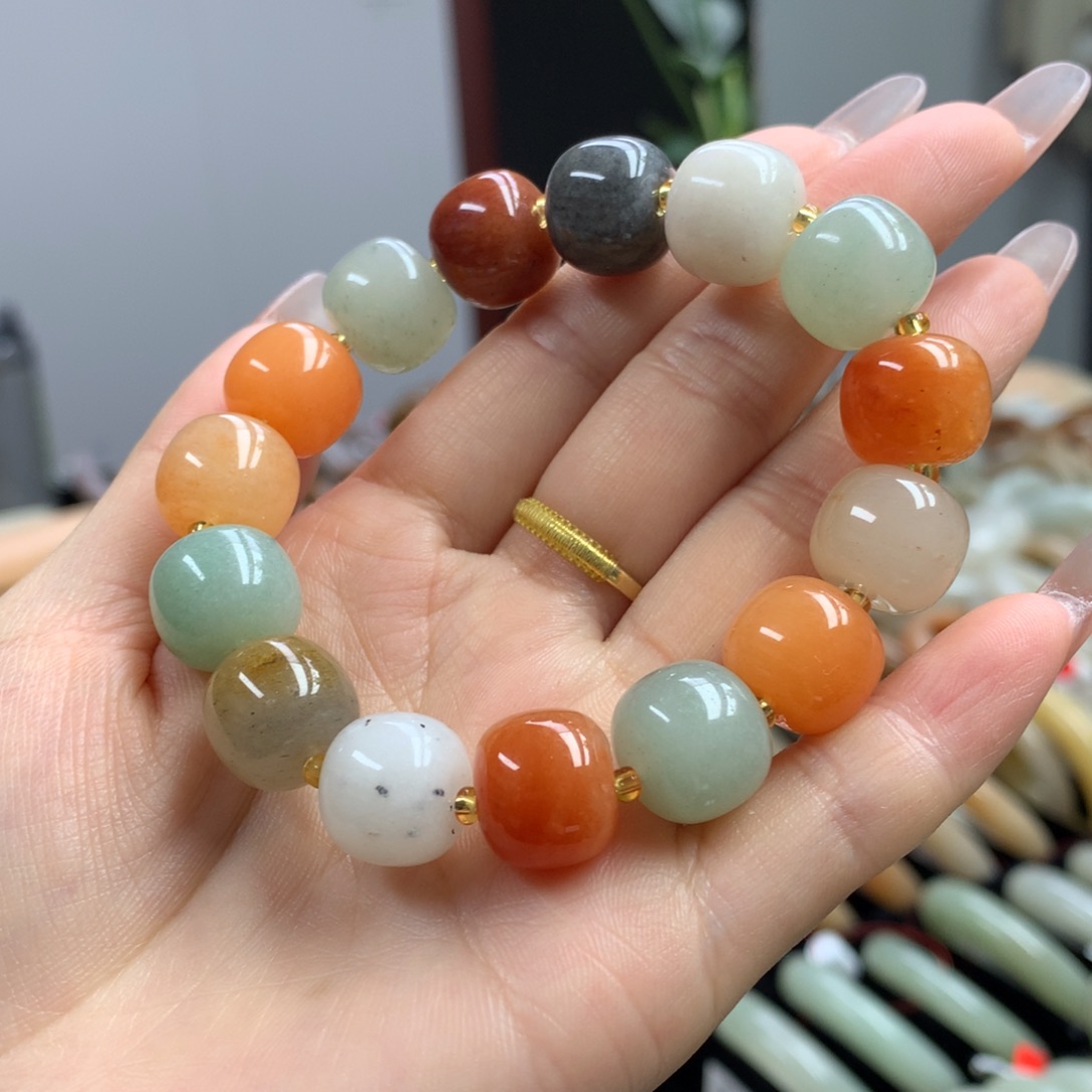 石英质玉未镶嵌串