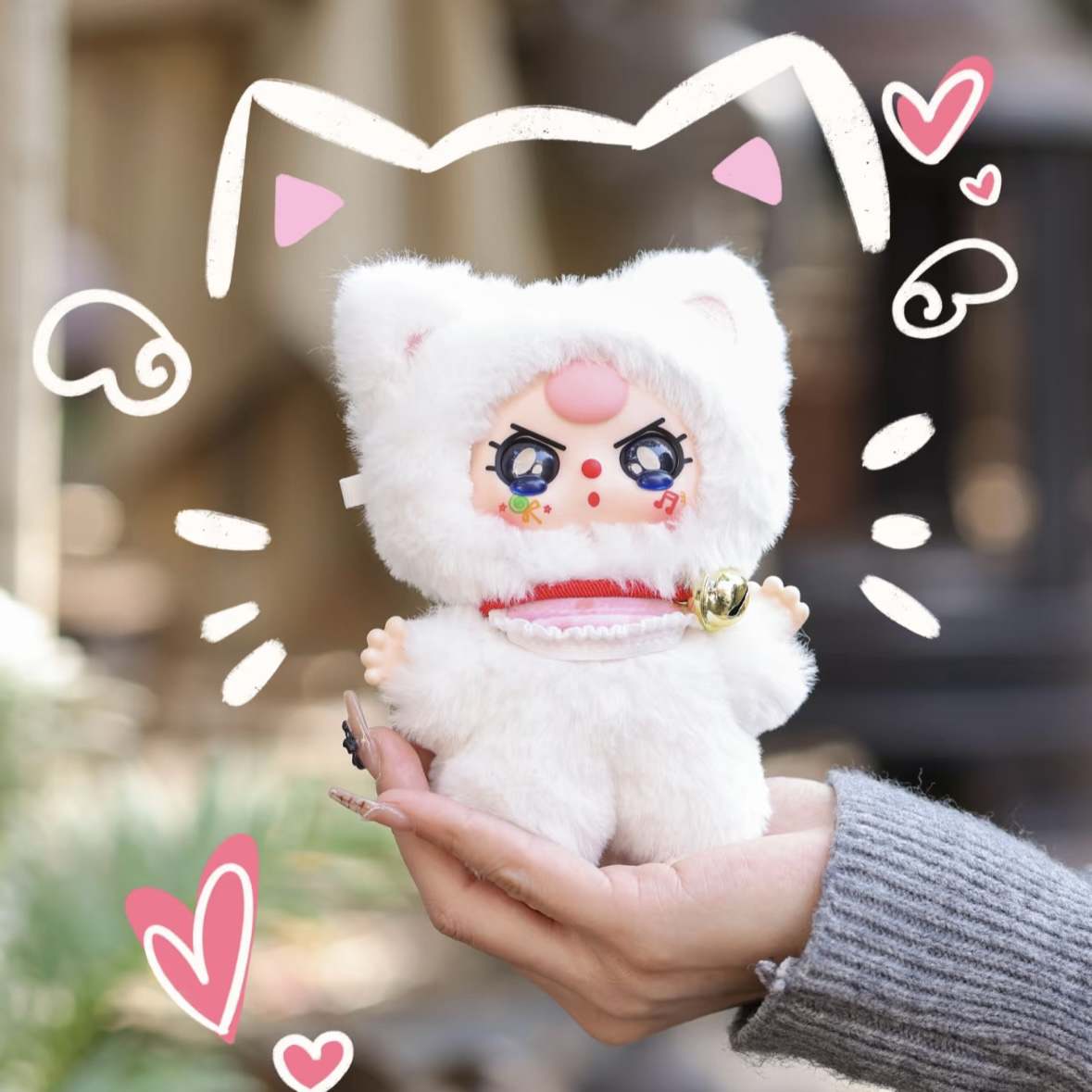 【拆盒】Babythree娃三岁亿万猫翁毛绒盲盒