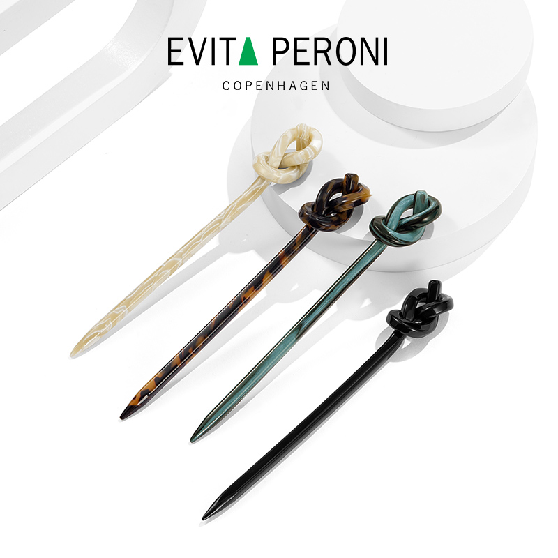Evita Peroni/依慧达新中式扭结简约发簪盘发ZB