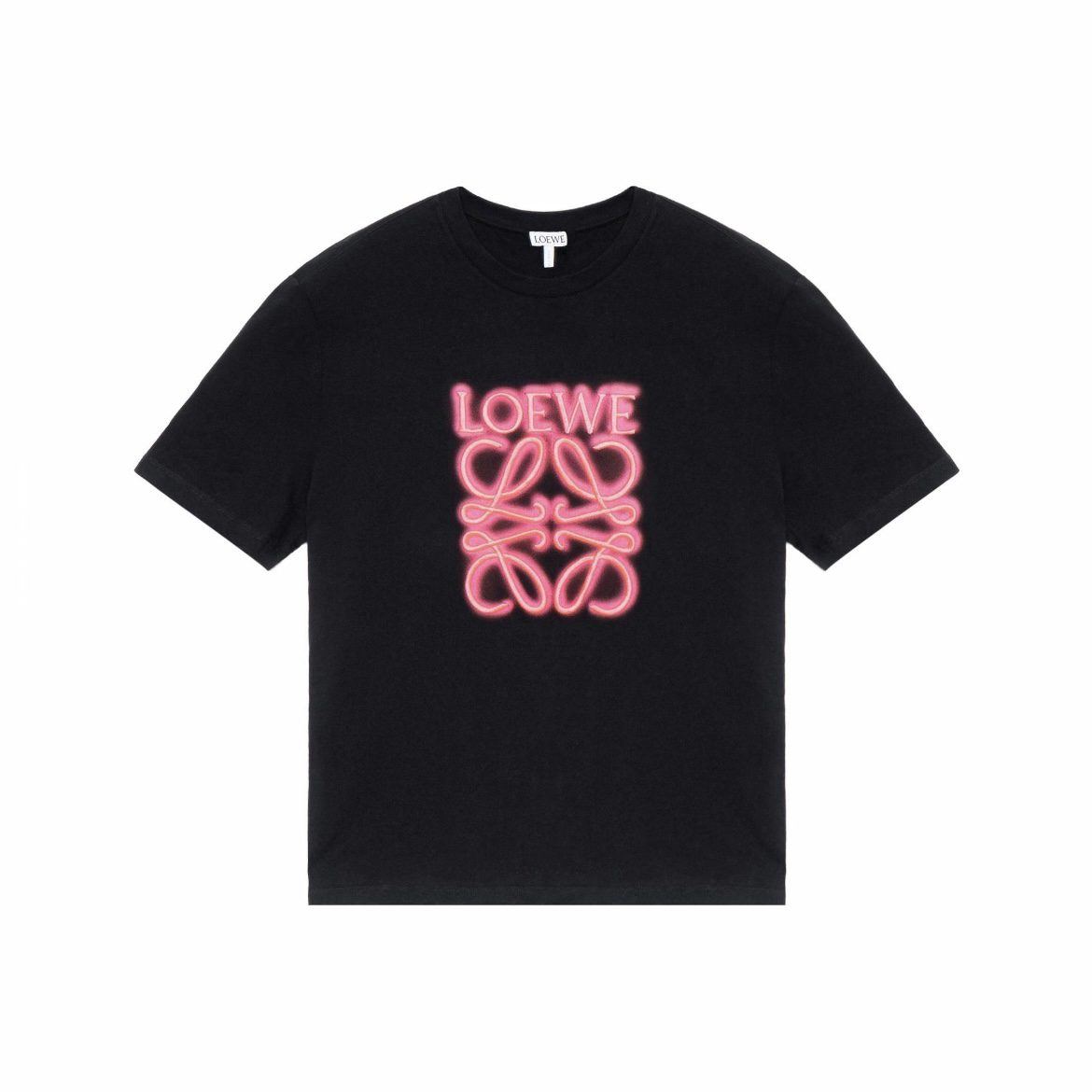 未使用 LOEWE/罗意威 jp1226 荧光粉霓虹灯短袖 016030