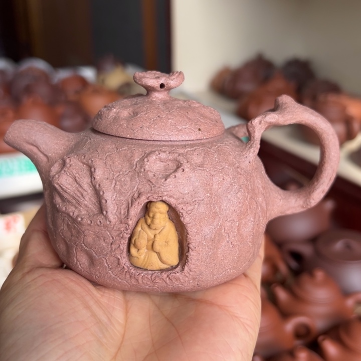 紫砂茶壶降坡供春200c c