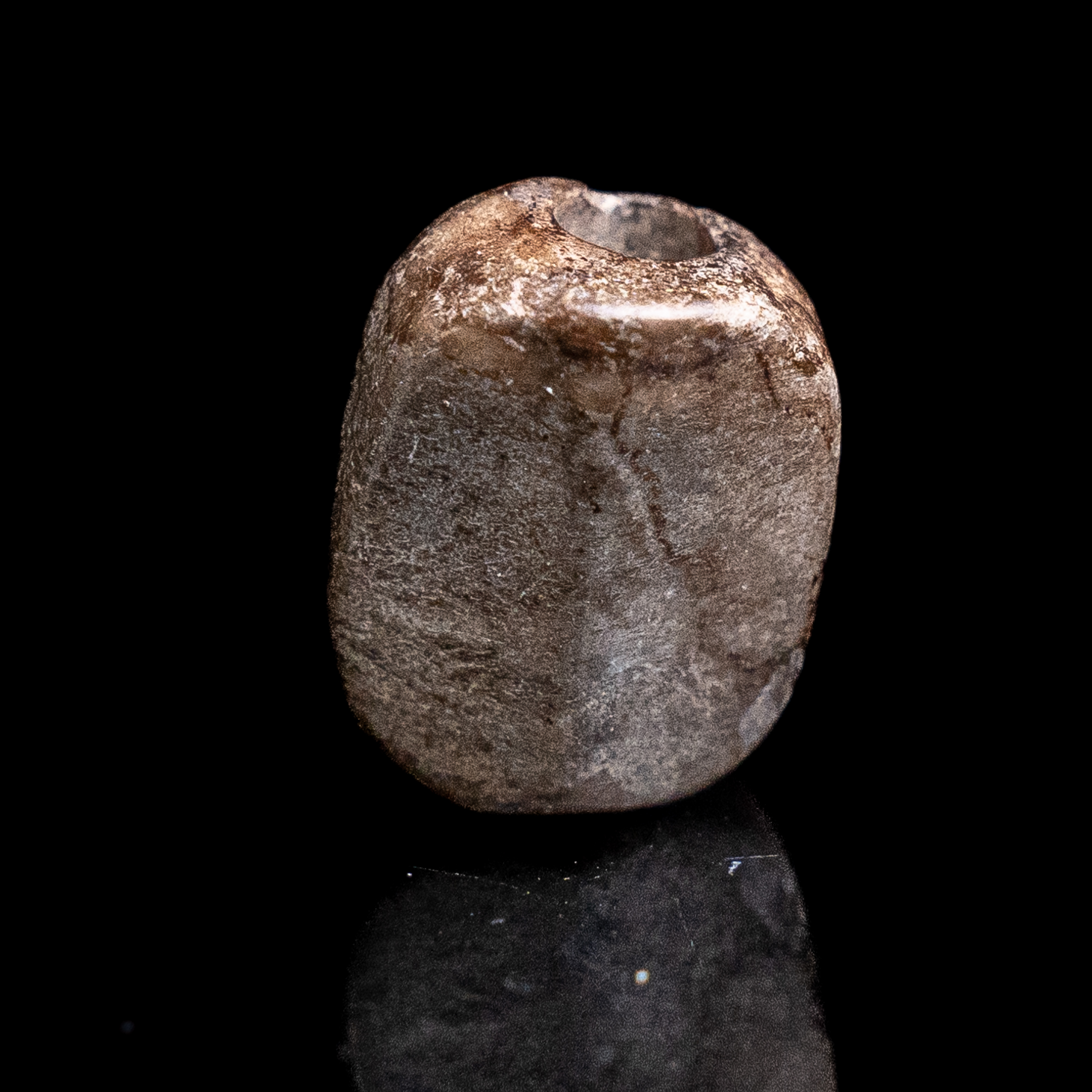 明代和田玉龟甲挂坠-CS