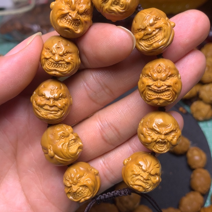 橄榄核手串/手链山鬼恶僧