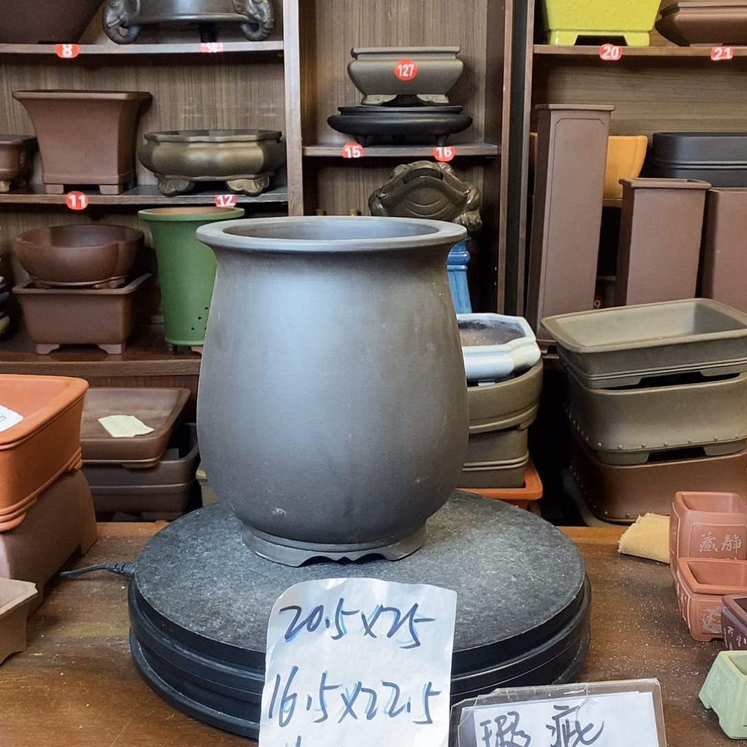 紫砂花盆瑕疵处理